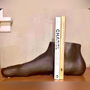 Ceramic Foot Bookends
